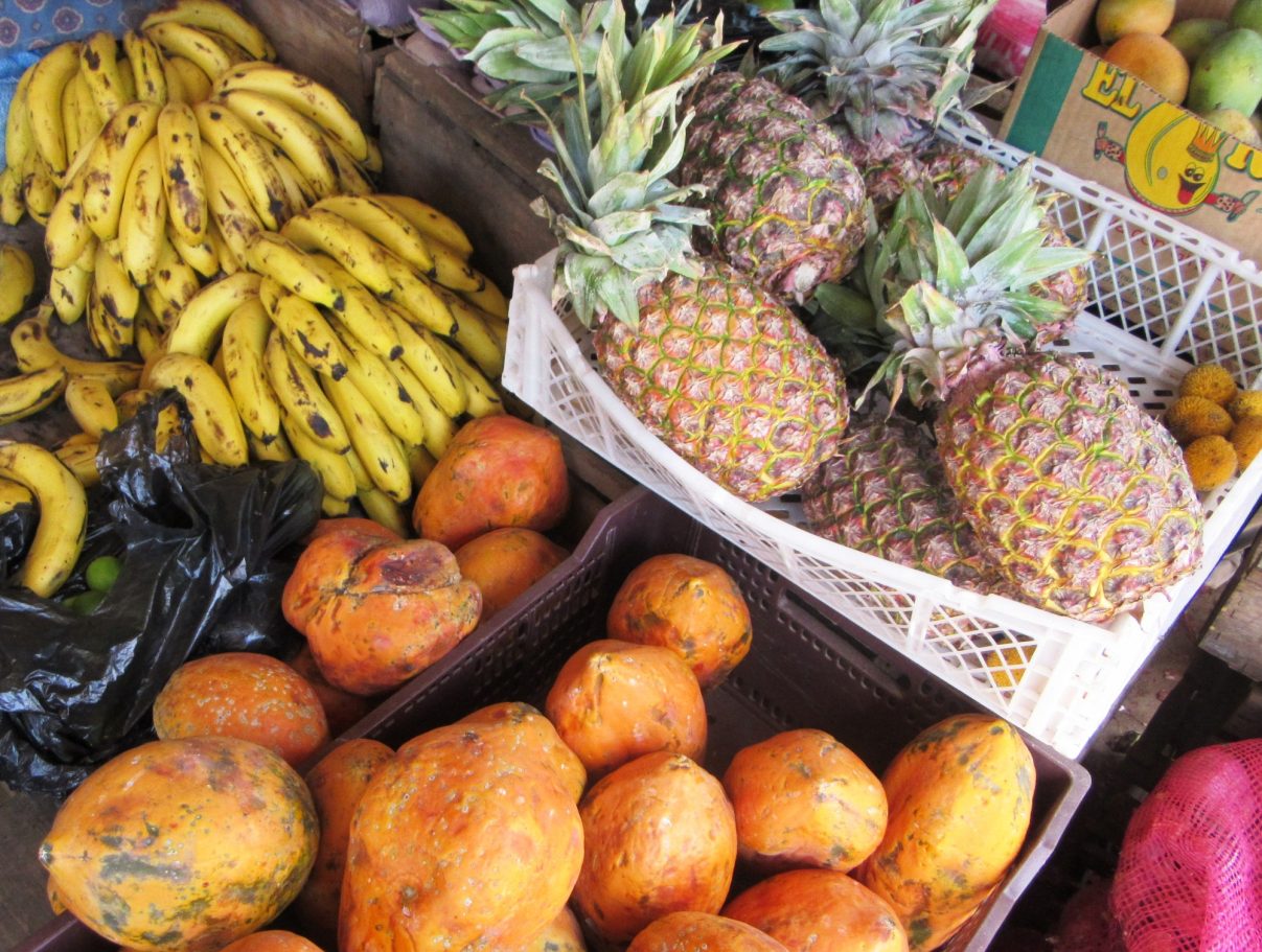 Santa Cruz, étal de fruits